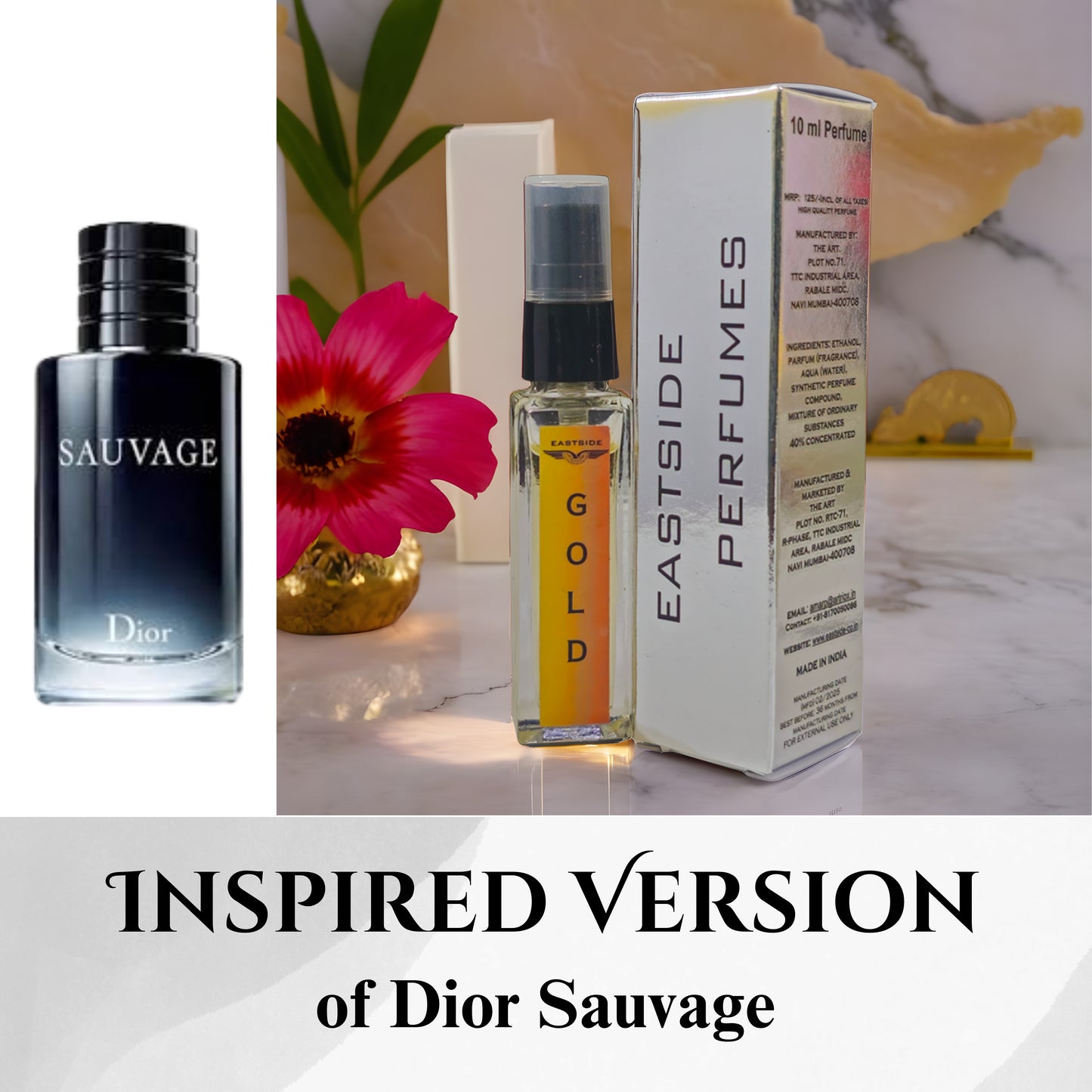 Perfume House GOLD Perfume (INSPIRED VERSION OF DIOR SAUVAGE)