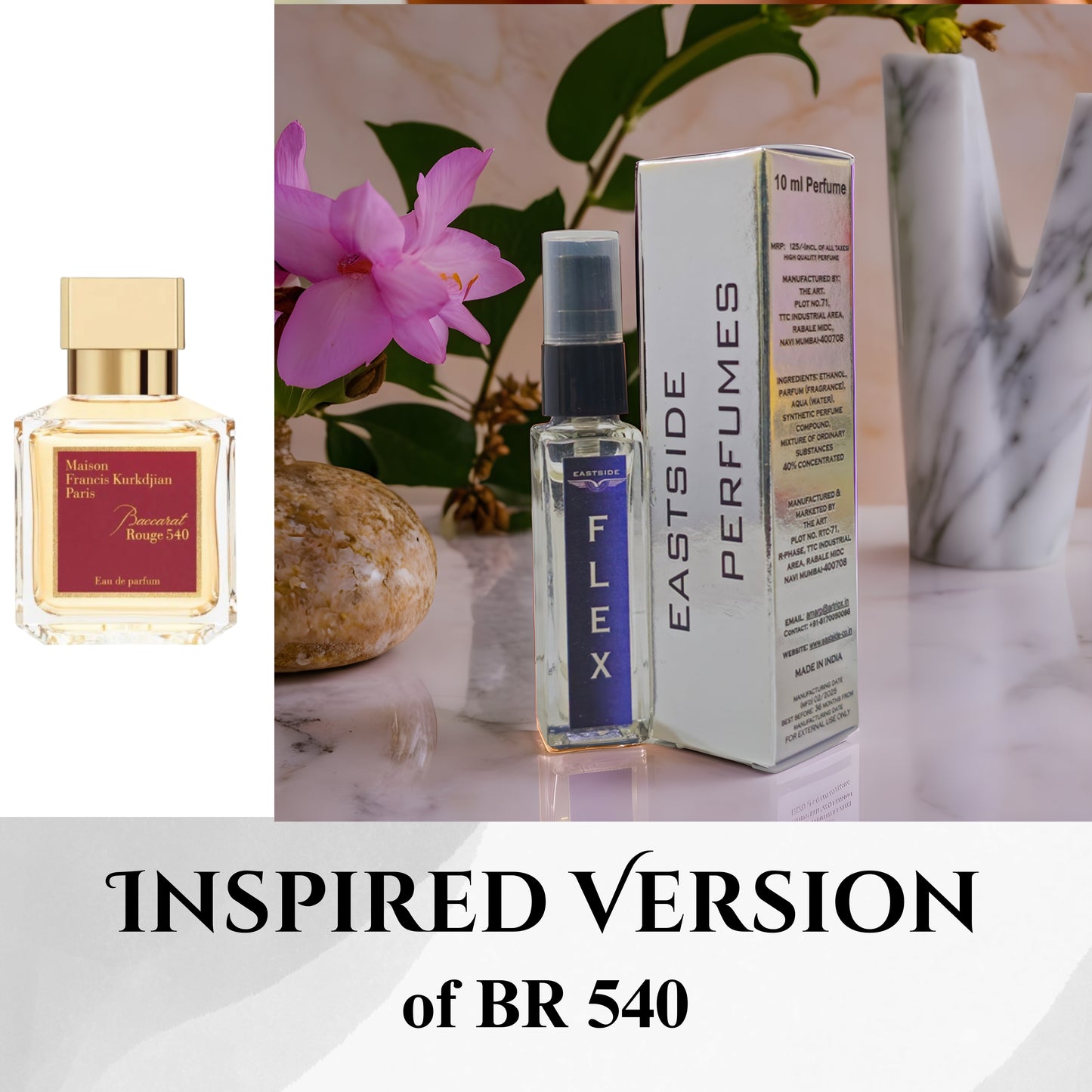 Perfume House  FLEX Perfume (INSPIRED VERSION OF BACCARAT RAUGE 540)