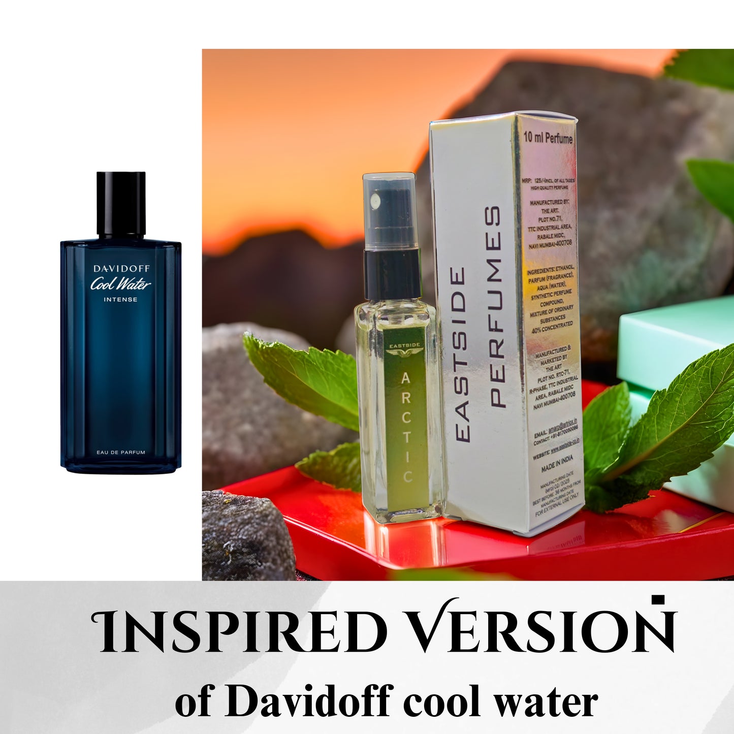 Perfume House Arctic Perfume (Inspired by David off cool water)